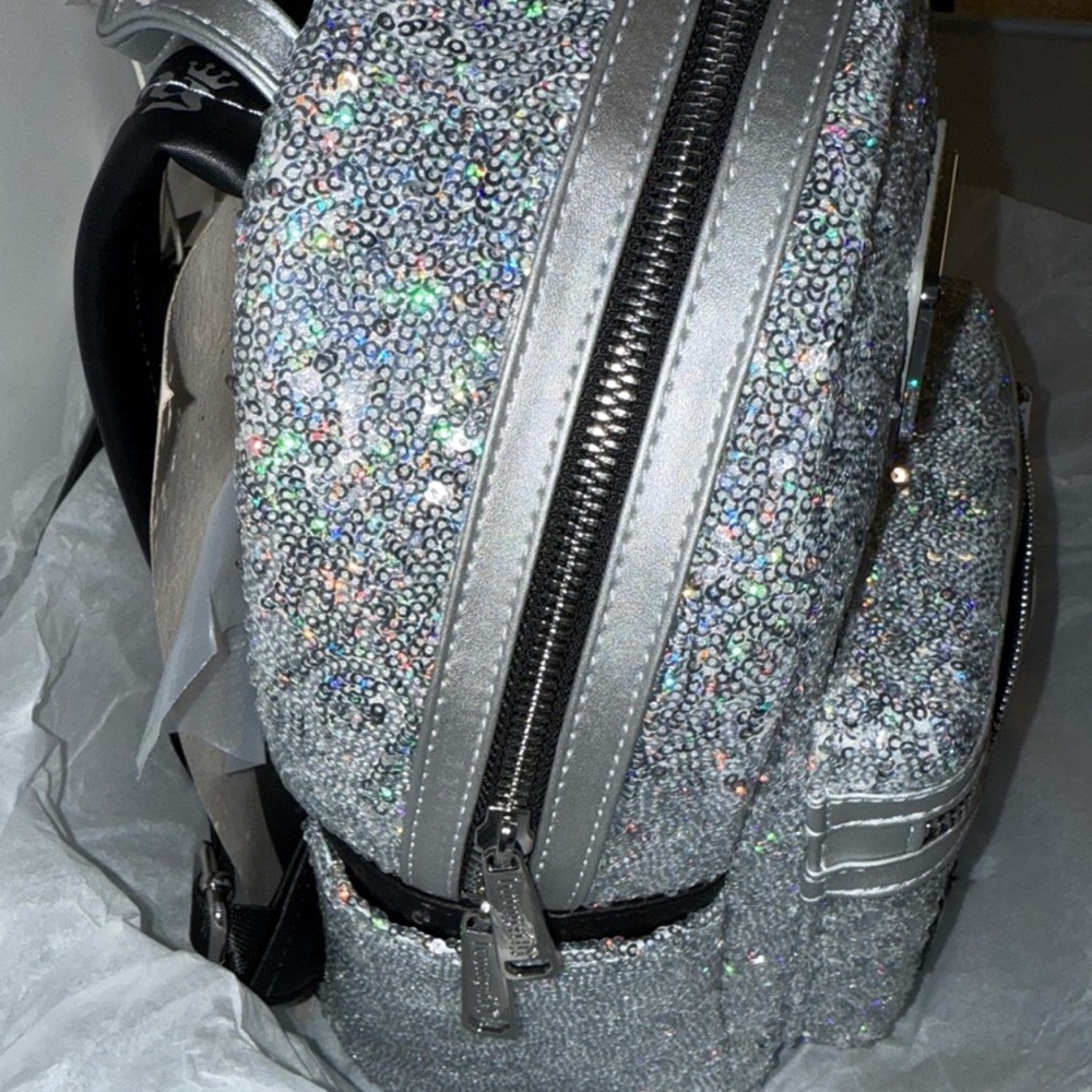 LOUNGEFLY SEQUIN 25th ANNIVERSARY BAG! - Picture 10 of 11